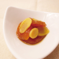 あんずとハチミツ生姜煮